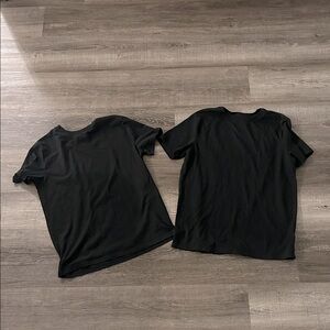 Boys Black T-Shirts Set of 2